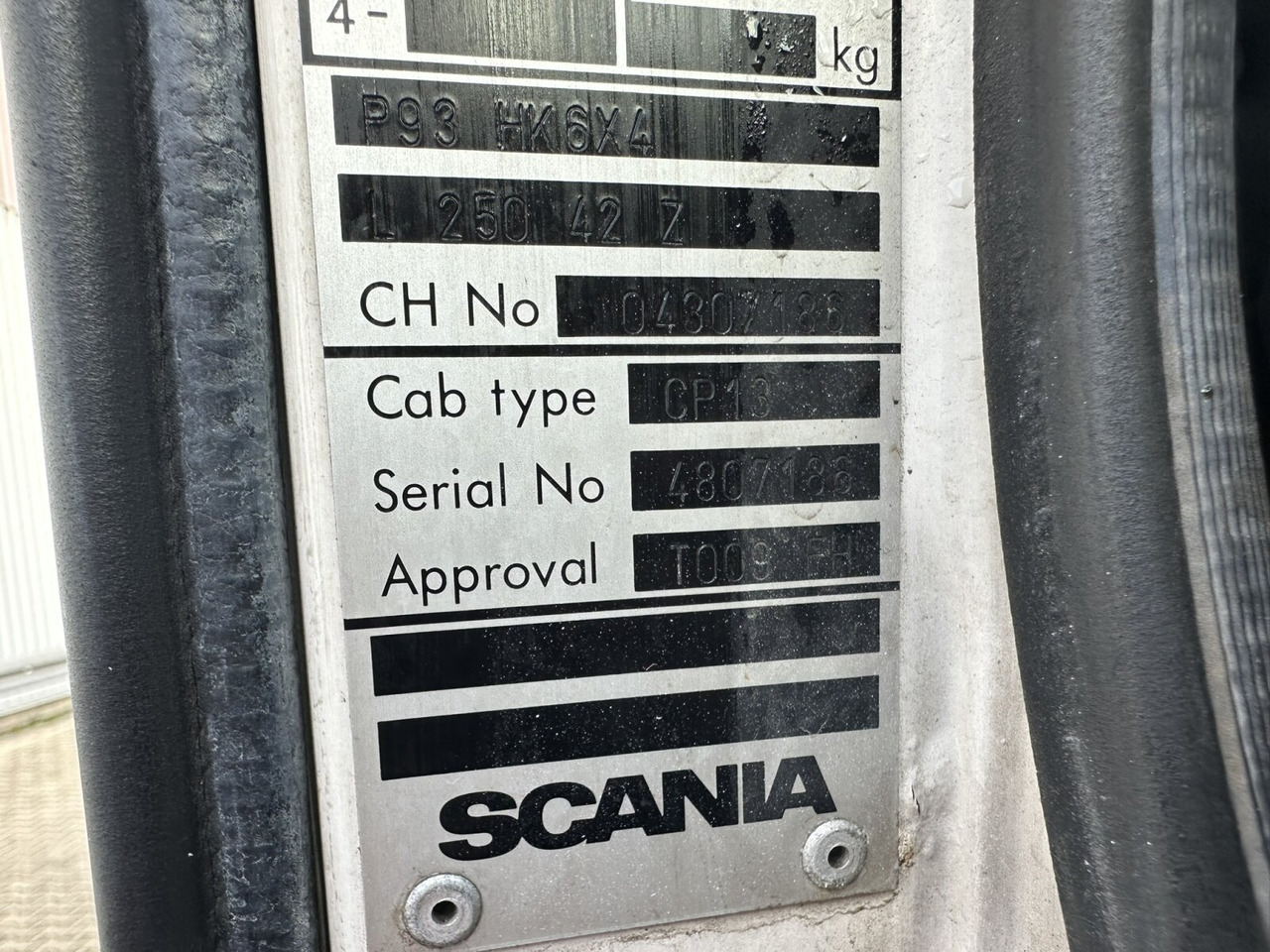 Scania P93 HK 250 6x4L P93 HK 250 6x4L - Chassis vrachtwagen: afbeelding 2 Scania P93 HK 250 6x4L P93 HK 250 6x4L - Chassis vrachtwagen: afbeelding 2