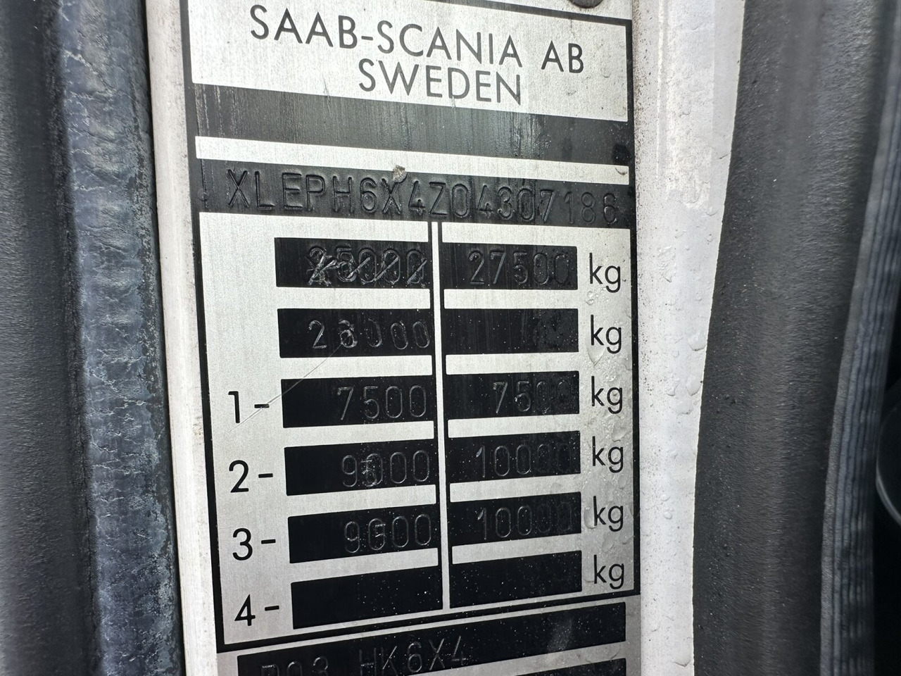 Scania P93 HK 250 6x4L P93 HK 250 6x4L - Chassis vrachtwagen: afbeelding 3 Scania P93 HK 250 6x4L P93 HK 250 6x4L - Chassis vrachtwagen: afbeelding 3