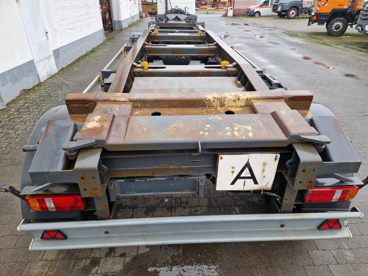 Schmitz Cargobull ACF 18 S ACF 18 S, Schlittenabroller bis 7 m Beh. - Haakarm/ Portaalarm aanhanger: afbeelding 5 Schmitz Cargobull ACF 18 S ACF 18 S, Schlittenabroller bis 7 m Beh. - Haakarm/ Portaalarm aanhanger: afbeelding 5