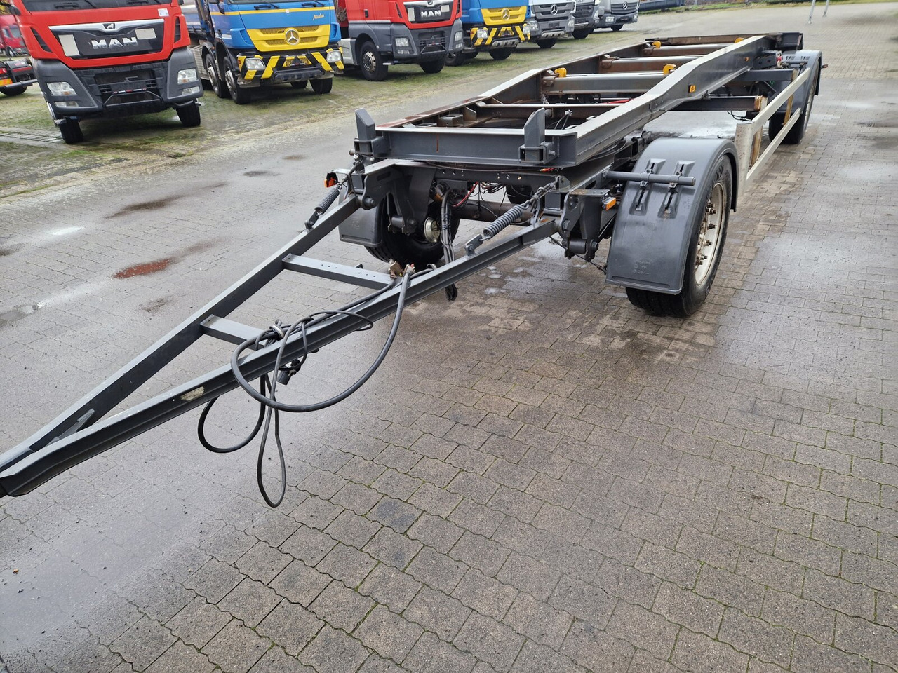 Schmitz Cargobull ACF 18 S ACF 18 S, Schlittenabroller bis 7 m Beh. - Haakarm/ Portaalarm aanhanger: afbeelding 3 Schmitz Cargobull ACF 18 S ACF 18 S, Schlittenabroller bis 7 m Beh. - Haakarm/ Portaalarm aanhanger: afbeelding 3