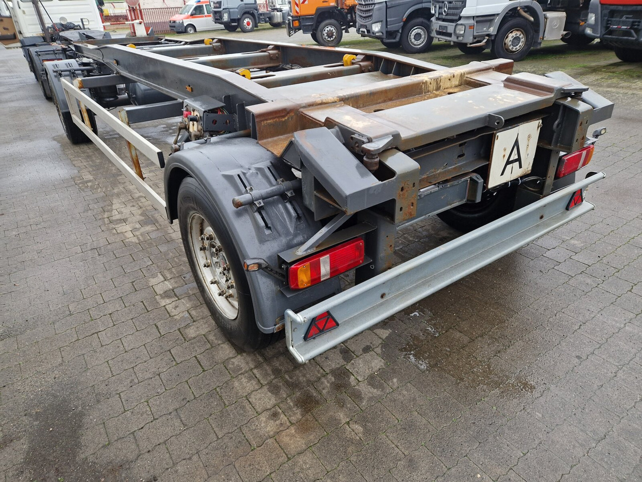 Schmitz Cargobull ACF 18 S ACF 18 S, Schlittenabroller bis 7 m Beh. - Haakarm/ Portaalarm aanhanger: afbeelding 2 Schmitz Cargobull ACF 18 S ACF 18 S, Schlittenabroller bis 7 m Beh. - Haakarm/ Portaalarm aanhanger: afbeelding 2