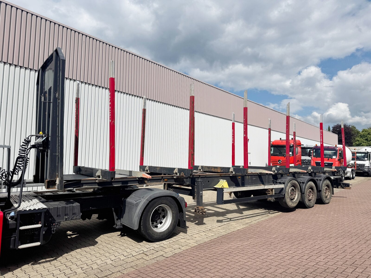 Schwarzmüller 3-Achs Holzauflieger 3-Achs Holzauflieger, Liftachse, MEHRFACH VORHANDEN! - Houtoplegger: afbeelding 1 Schwarzmüller 3-Achs Holzauflieger 3-Achs Holzauflieger, Liftachse, MEHRFACH VORHANDEN! - Houtoplegger: afbeelding 1