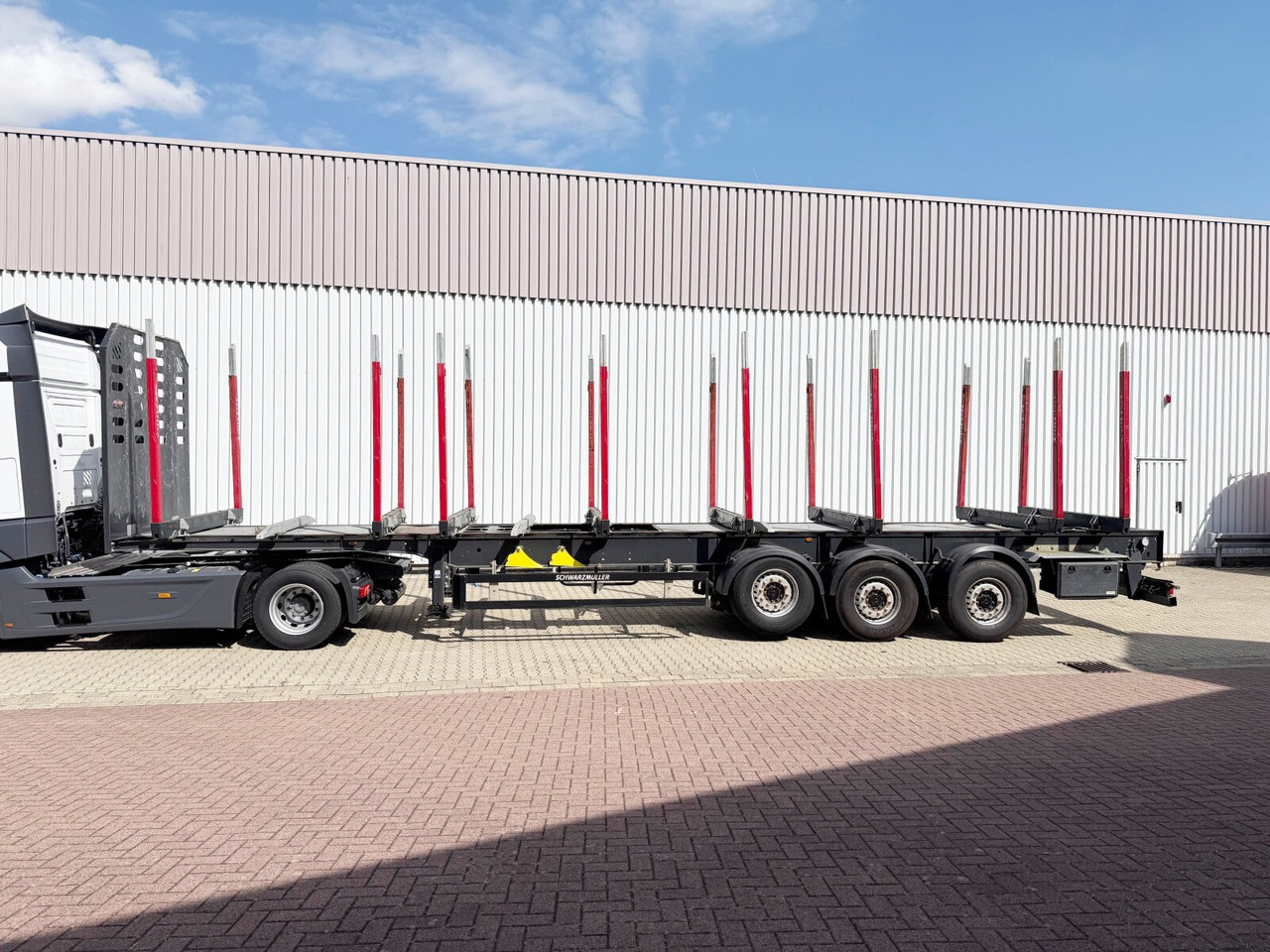 Schwarzmüller 3-Achs Holzauflieger 3-Achs Holzauflieger, Liftachse, MEHRFACH VORHANDEN! - Houtoplegger: afbeelding 4 Schwarzmüller 3-Achs Holzauflieger 3-Achs Holzauflieger, Liftachse, MEHRFACH VORHANDEN! - Houtoplegger: afbeelding 4