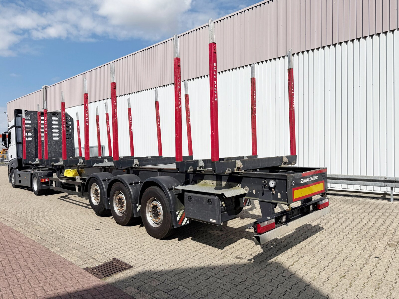 Schwarzmüller 3-Achs Holzauflieger 3-Achs Holzauflieger, Liftachse, MEHRFACH VORHANDEN! - Houtoplegger: afbeelding 5 Schwarzmüller 3-Achs Holzauflieger 3-Achs Holzauflieger, Liftachse, MEHRFACH VORHANDEN! - Houtoplegger: afbeelding 5