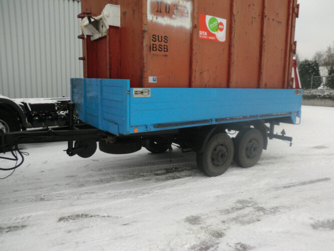TA 8 GOEBEL & SOHN TA8 - Open/ Plateau aanhangwagen: afbeelding 1 TA 8 GOEBEL & SOHN TA8 - Open/ Plateau aanhangwagen: afbeelding 1