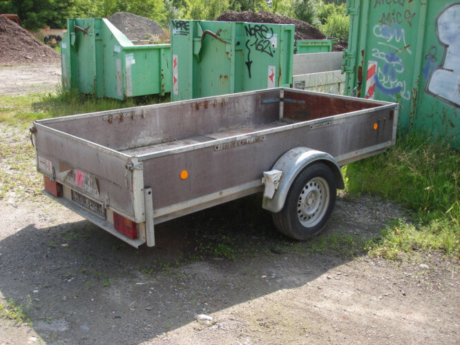Trebbiner Anh Pritsche TREBBINER FAHRZEUGWERK, 1.500 kg - Aanhangwagen auto: afbeelding 2 Trebbiner Anh Pritsche TREBBINER FAHRZEUGWERK, 1.500 kg - Aanhangwagen auto: afbeelding 2