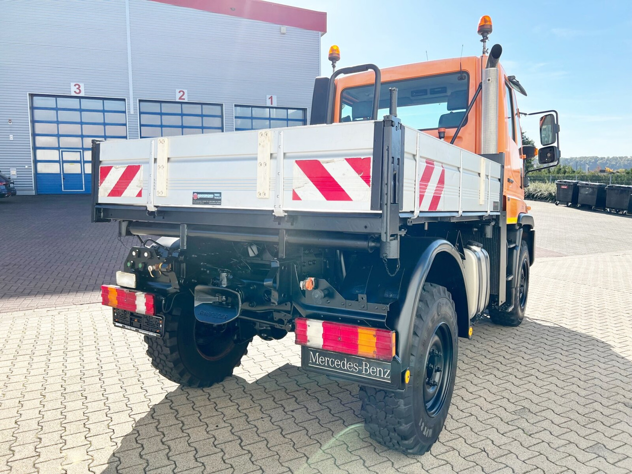 Kipper vrachtwagen, Gemeentelijke machine/ Speciaal Unimog U 300 4x4 U 300 4x4, Kipper, Kommunalhydraulik, VarioPilot, Zapfwelle: afbeelding 10