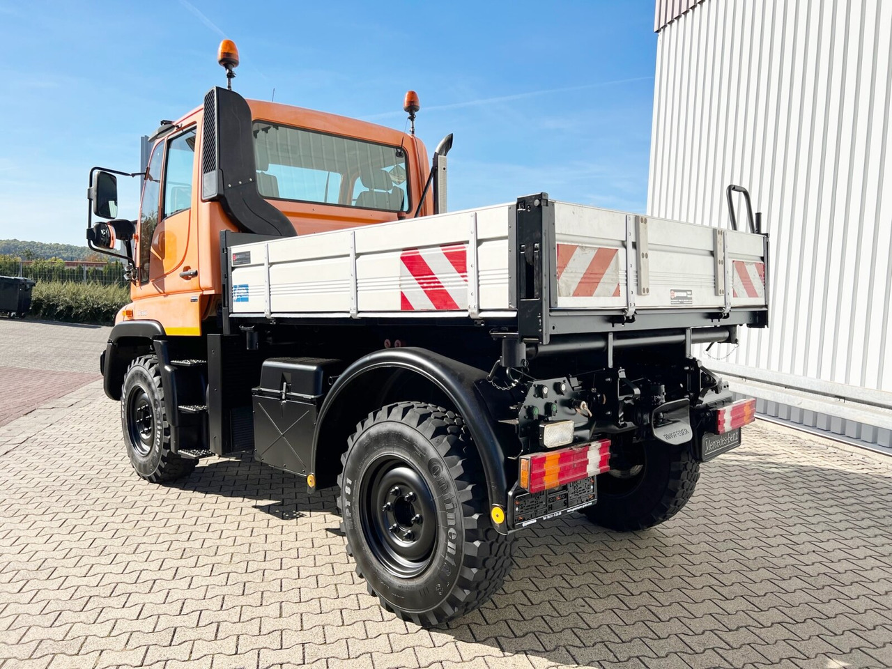 Kipper vrachtwagen, Gemeentelijke machine/ Speciaal Unimog U 300 4x4 U 300 4x4, Kipper, Kommunalhydraulik, VarioPilot, Zapfwelle: afbeelding 12