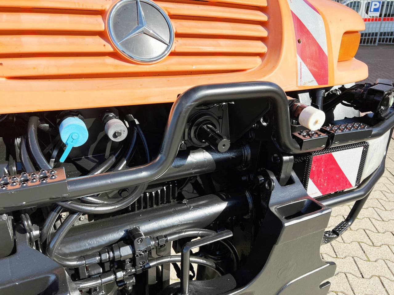 Kipper vrachtwagen, Gemeentelijke machine/ Speciaal Unimog U 300 4x4 U 300 4x4, Kipper, Kommunalhydraulik, VarioPilot, Zapfwelle: afbeelding 8