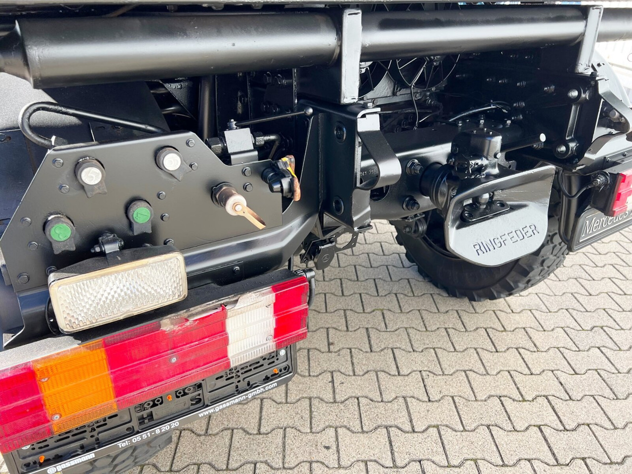 Kipper vrachtwagen, Gemeentelijke machine/ Speciaal Unimog U 300 4x4 U 300 4x4, Kipper, Kommunalhydraulik, VarioPilot, Zapfwelle: afbeelding 13