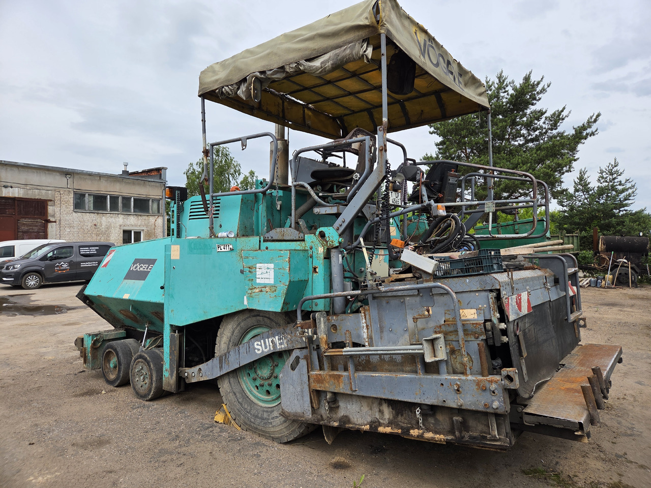 Vogele Super 1603, 6-83 - Asfaltafwerkmachine: afbeelding 1 Vogele Super 1603, 6-83 - Asfaltafwerkmachine: afbeelding 1