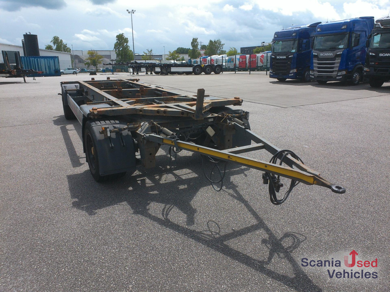 KRONE Wechselbrückenanhänger Volumen - Containertransporter/ Wissellaadbak aanhangwagen: afbeelding 1 KRONE Wechselbrückenanhänger Volumen - Containertransporter/ Wissellaadbak aanhangwagen: afbeelding 1