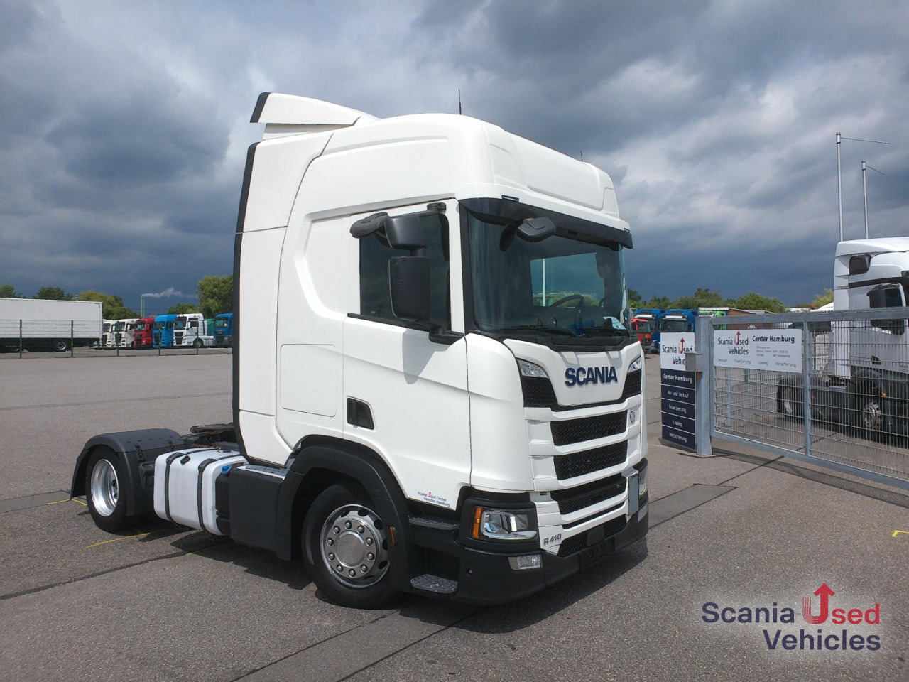 Trekker SCANIA R 410 A4x2EB Mega Standklima 2 Tanks TOP: afbeelding 1