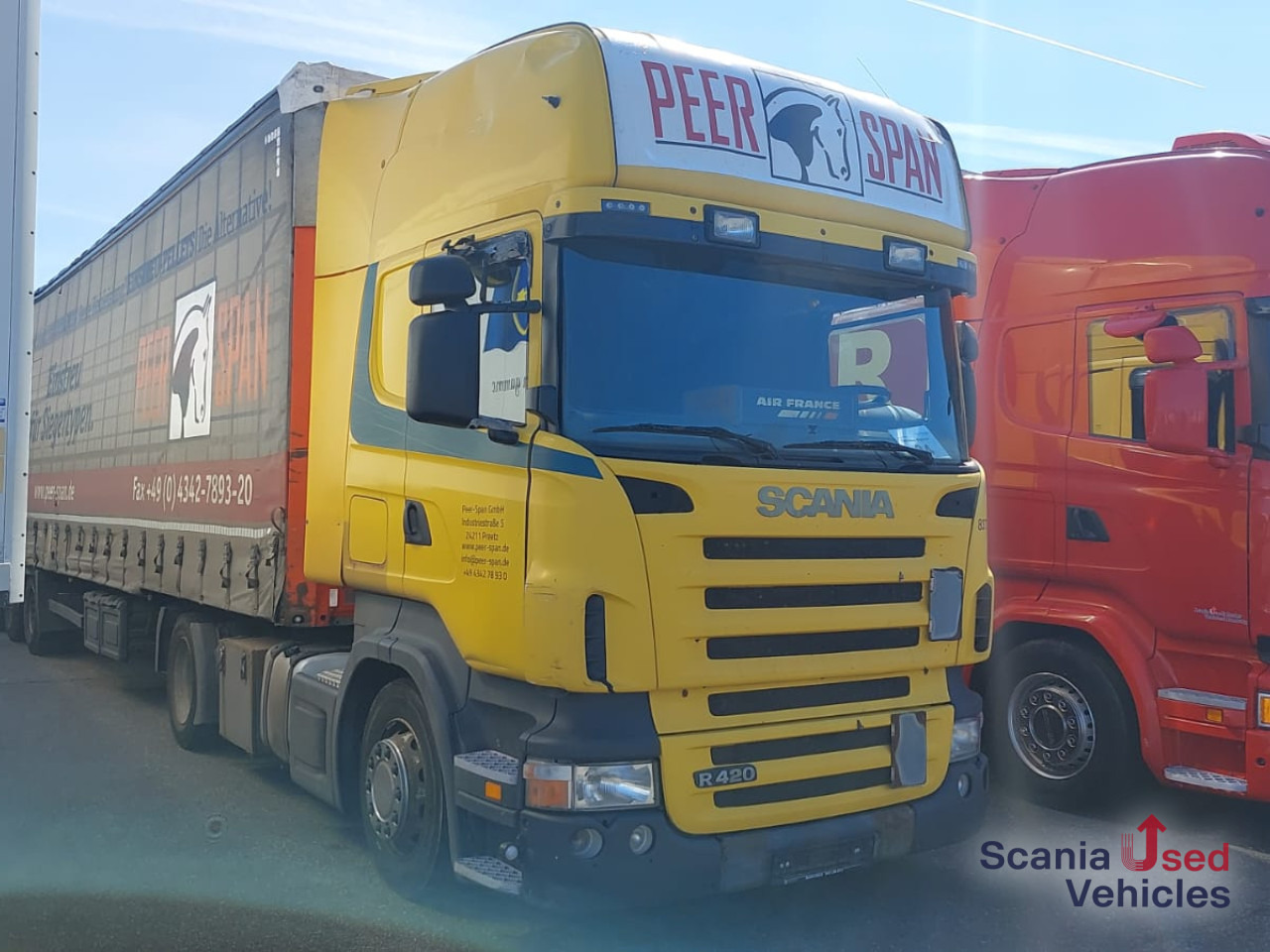 SCANIA R 420 LA4x2MEB Volumen MEGA Jumbo Vollluft - Trekker: afbeelding 2 SCANIA R 420 LA4x2MEB Volumen MEGA Jumbo Vollluft - Trekker: afbeelding 2