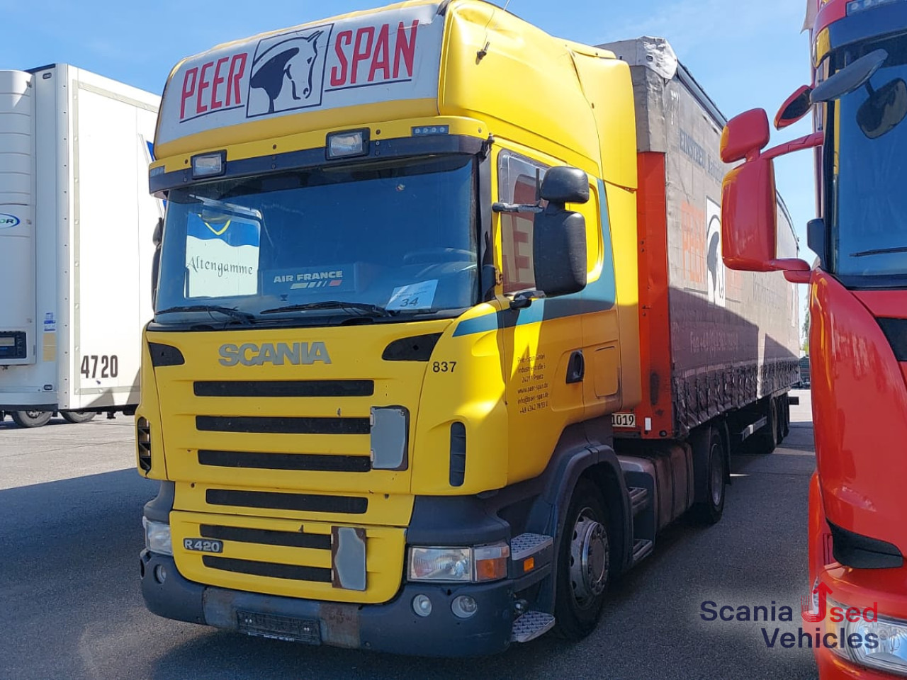 SCANIA R 420 LA4x2MEB Volumen MEGA Jumbo Vollluft - Trekker: afbeelding 1 SCANIA R 420 LA4x2MEB Volumen MEGA Jumbo Vollluft - Trekker: afbeelding 1