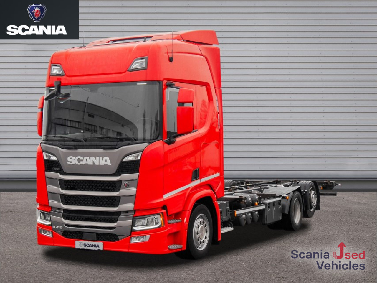 Containertransporter/ Wissellaadbak vrachtwagen SCANIA R 410 B6x2*4LB Jumbo, Lenkachse, Standklima: afbeelding 1