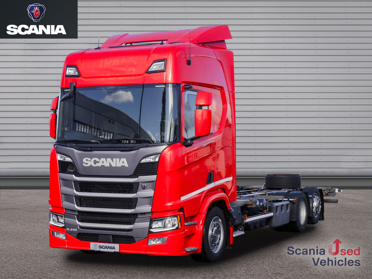 SCANIA R 410 B6x2*4LB Jumbo, Lenkachse, Standklima - Containertransporter/ Wissellaadbak vrachtwagen: afbeelding 1 SCANIA R 410 B6x2*4LB Jumbo, Lenkachse, Standklima - Containertransporter/ Wissellaadbak vrachtwagen: afbeelding 1
