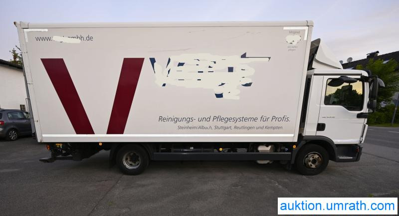 MAN (V181) MAN TGL 12.250 4x2 L/BL Koffer Ladebordwand Klimaautomatik NAVI Luftfederung Automatikgetriebe EURO 6 - Bakwagen: afbeelding 5 MAN (V181) MAN TGL 12.250 4x2 L/BL Koffer Ladebordwand Klimaautomatik NAVI Luftfederung Automatikgetriebe EURO 6 - Bakwagen: afbeelding 5
