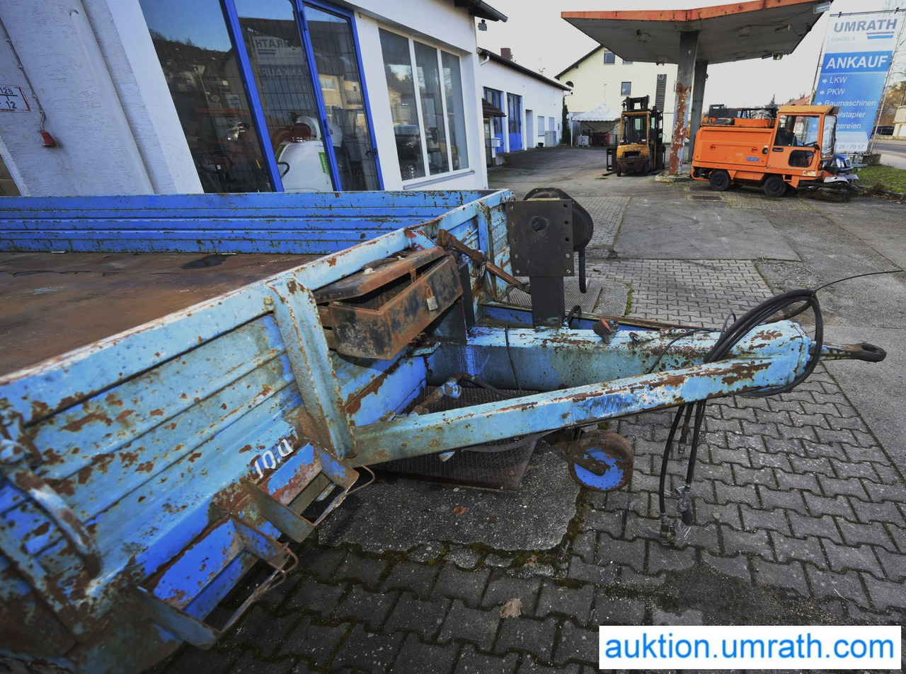 Open/ Plateau aanhangwagen auwaerter TTH 10.0: afbeelding 12
