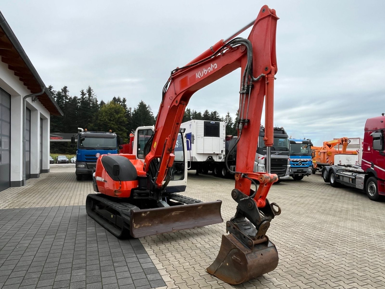 Kubota KX 080-3 Powertilt MS 08 - Minigraafmachine: afbeelding 3 Kubota KX 080-3 Powertilt MS 08 - Minigraafmachine: afbeelding 3