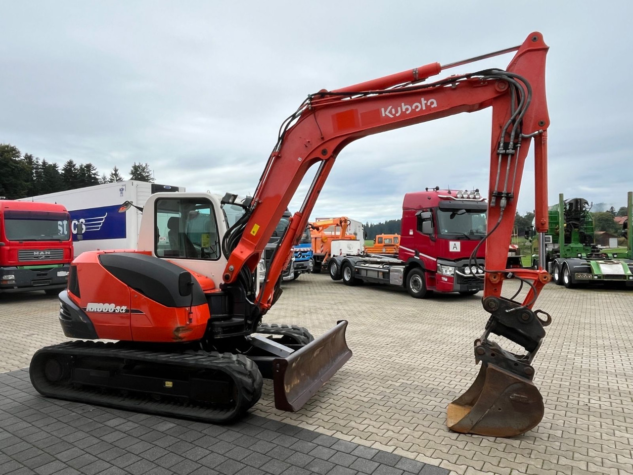 Kubota KX 080-3 Powertilt MS 08 - Minigraafmachine: afbeelding 4 Kubota KX 080-3 Powertilt MS 08 - Minigraafmachine: afbeelding 4