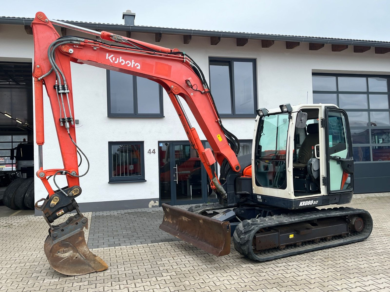 Kubota KX 080-3 Powertilt MS 08 - Minigraafmachine: afbeelding 1 Kubota KX 080-3 Powertilt MS 08 - Minigraafmachine: afbeelding 1