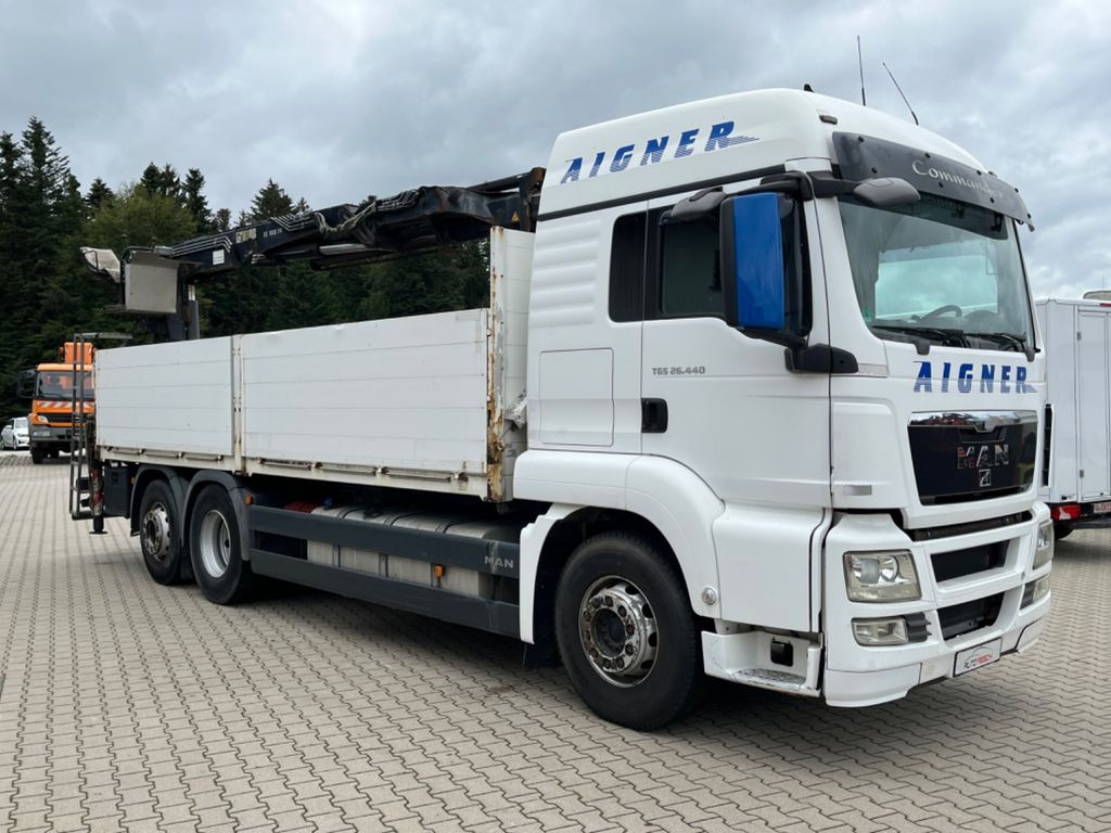 MAN TGS 26.440 Baustoff mit HIAB XS 166 Kran MAN TGS 26.440 Baustoff mit HIAB XS 166 Kran - Vrachtwagen met open laadbak, Kraanwagen: afbeelding 5 MAN TGS 26.440 Baustoff mit HIAB XS 166 Kran MAN TGS 26.440 Baustoff mit HIAB XS 166 Kran - Vrachtwagen met open laadbak, Kraanwagen: afbeelding 5