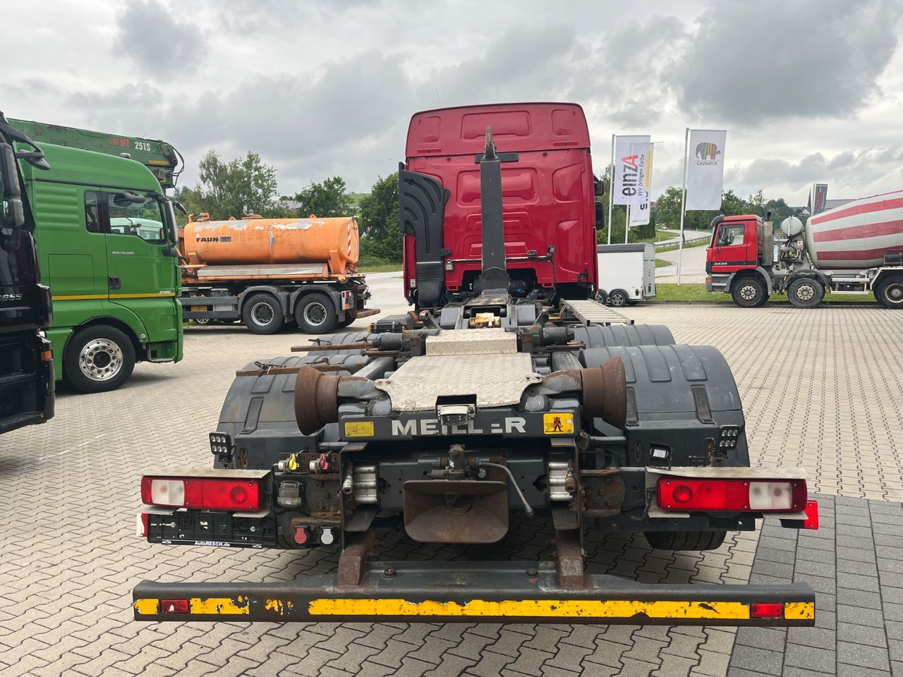Renault T520 6x2 Meiller RS 21 Abrollkipper Lift Lenk - Haakarmsysteem vrachtwagen: afbeelding 5 Renault T520 6x2 Meiller RS 21 Abrollkipper Lift Lenk - Haakarmsysteem vrachtwagen: afbeelding 5