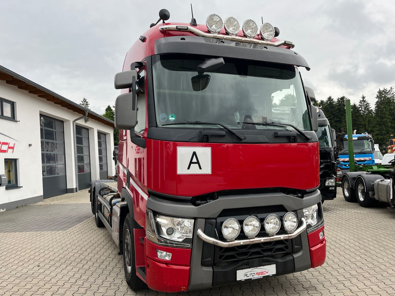 Renault T520 6x2 Meiller RS 21 Abrollkipper Lift Lenk - Haakarmsysteem vrachtwagen: afbeelding 4 Renault T520 6x2 Meiller RS 21 Abrollkipper Lift Lenk - Haakarmsysteem vrachtwagen: afbeelding 4