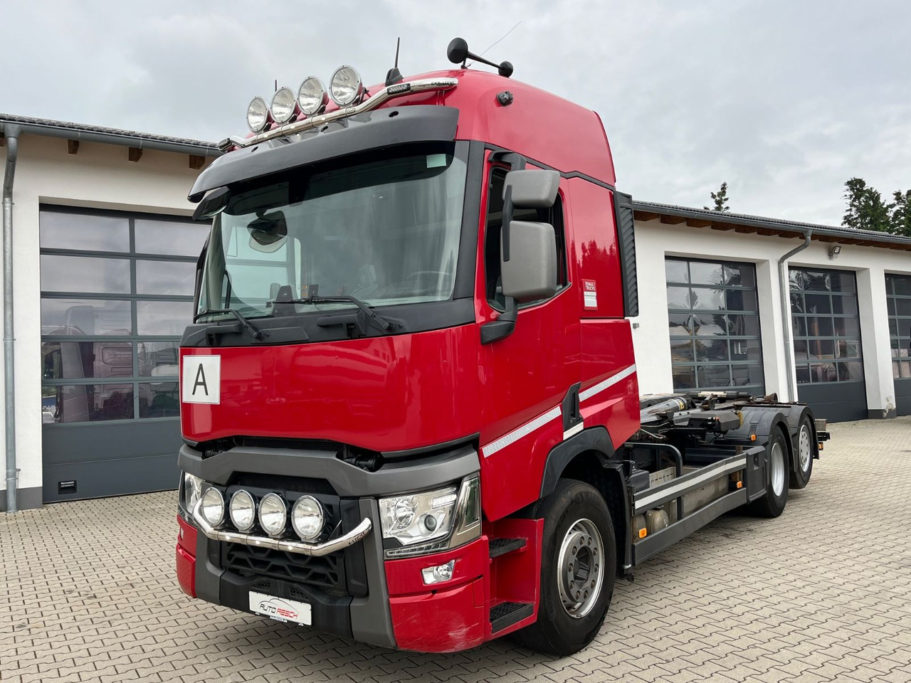 Renault T520 6x2 Meiller RS 21 Abrollkipper Lift Lenk - Haakarmsysteem vrachtwagen: afbeelding 3 Renault T520 6x2 Meiller RS 21 Abrollkipper Lift Lenk - Haakarmsysteem vrachtwagen: afbeelding 3