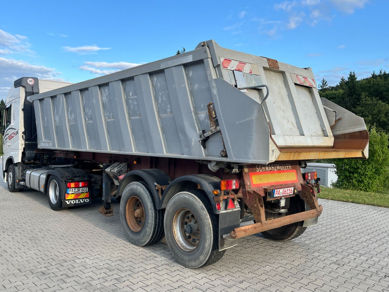 Schwarzmüller 2 Achs Alu Kippmulde Trommelbremse - Kipper oplegger: afbeelding 4 Schwarzmüller 2 Achs Alu Kippmulde Trommelbremse - Kipper oplegger: afbeelding 4