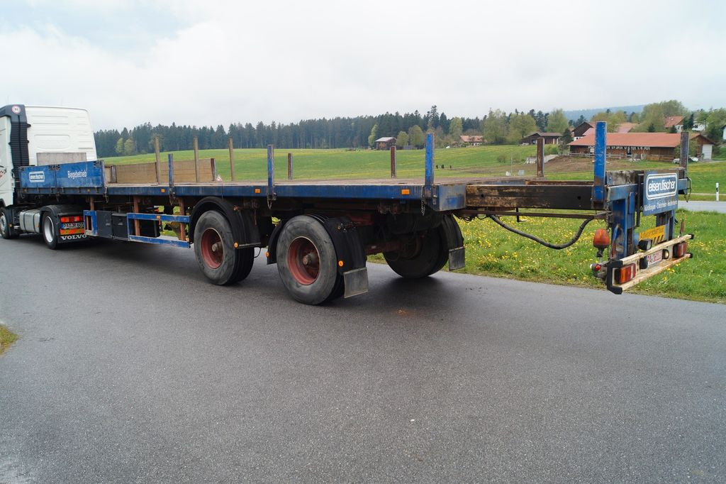 Unterholzner ULSZ 20/E Lenkachse - Vlakke/ Open oplegger: afbeelding 4 Unterholzner ULSZ 20/E Lenkachse - Vlakke/ Open oplegger: afbeelding 4
