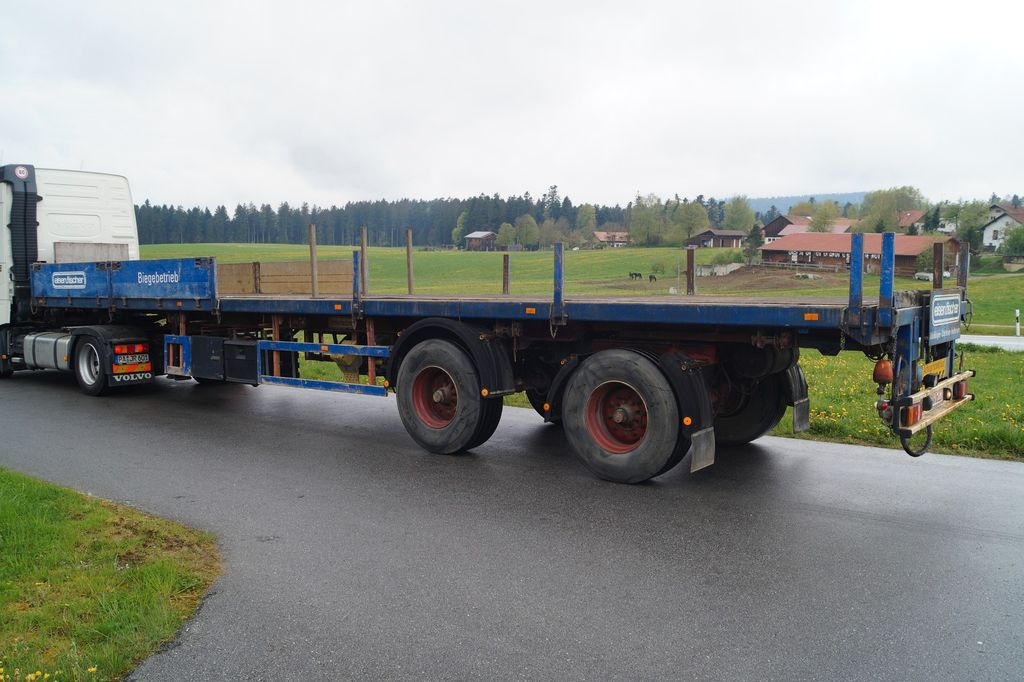 Unterholzner ULSZ 20/E Lenkachse - Vlakke/ Open oplegger: afbeelding 3 Unterholzner ULSZ 20/E Lenkachse - Vlakke/ Open oplegger: afbeelding 3