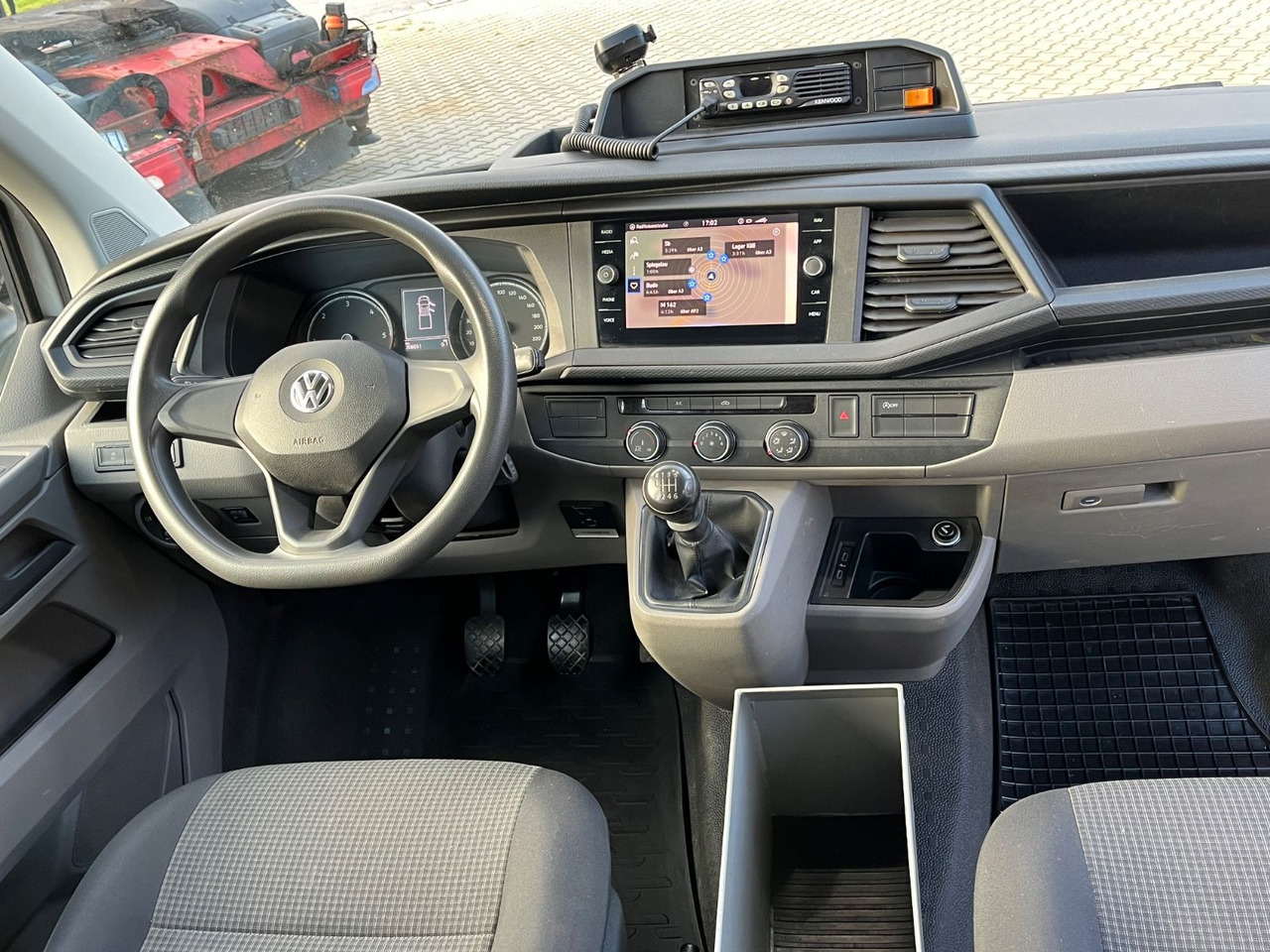 Huifzeil bedrijfswagen, Bestelwagen met dubbele cabine Volkswagen T6.1 DOKA Pritsche 4x4 Sperre Standheizung: afbeelding 11