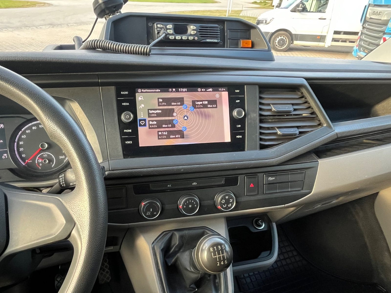 Huifzeil bedrijfswagen, Bestelwagen met dubbele cabine Volkswagen T6.1 DOKA Pritsche 4x4 Sperre Standheizung: afbeelding 12