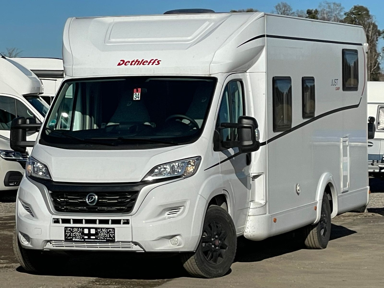 Dethleffs Just T 7052 EB mit Hubbett,Fiat,Markise,RFK,Navi - Half integraal camper: afbeelding 3 Dethleffs Just T 7052 EB mit Hubbett,Fiat,Markise,RFK,Navi - Half integraal camper: afbeelding 3