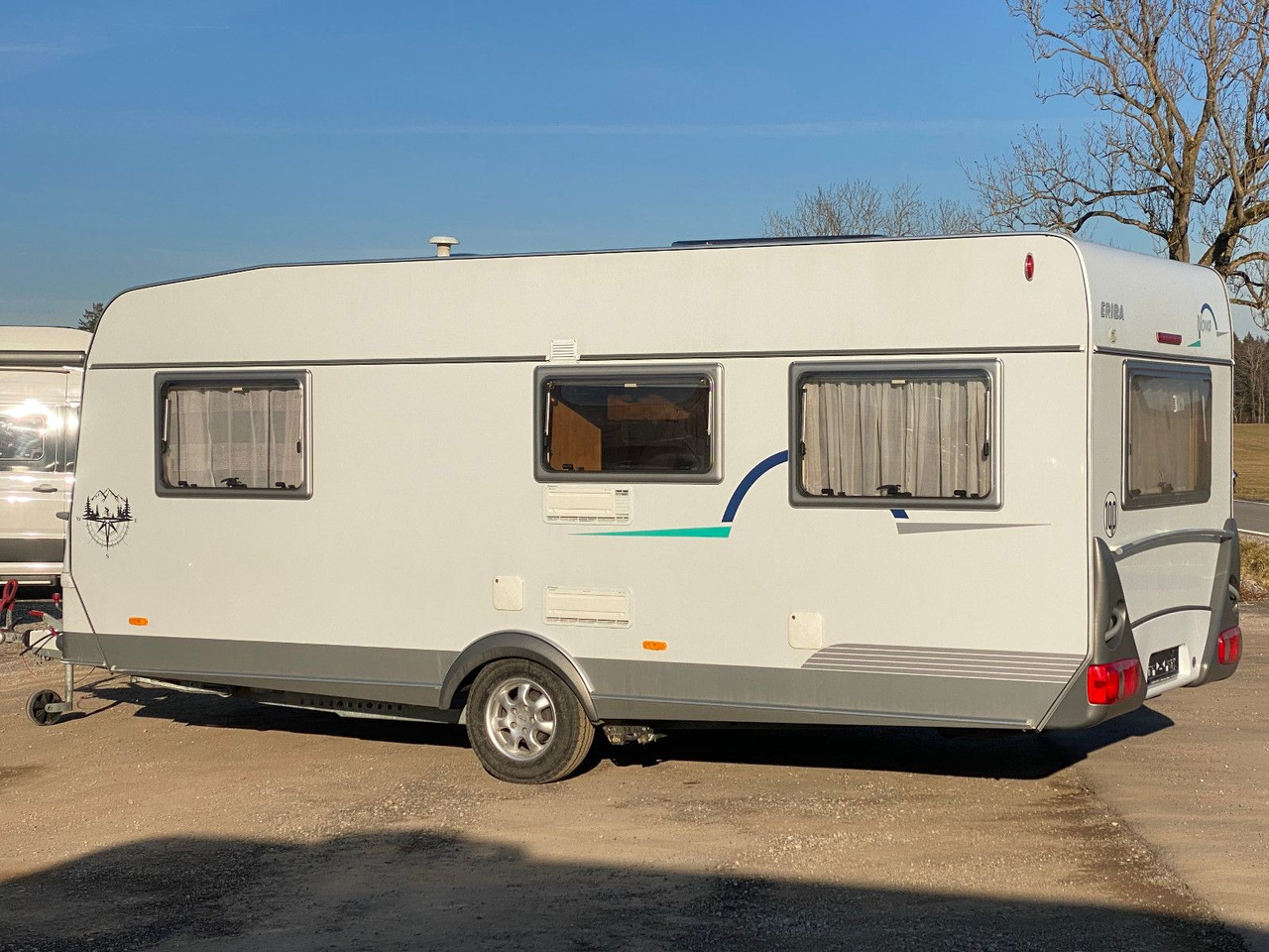 Caravan HYMER / ERIBA / HYMERCAR Nova 530 Swing mit Längsbetten und Moser, top Zu: afbeelding 8