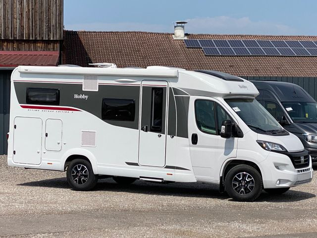 Hobby Optima ONTOUR Edition F V65 GE,SAT,Navi,Markise - Half integraal camper: afbeelding 2 Hobby Optima ONTOUR Edition F V65 GE,SAT,Navi,Markise - Half integraal camper: afbeelding 2