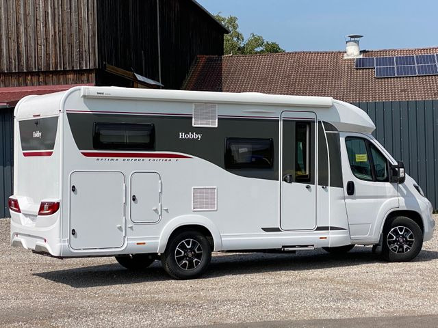 Hobby Optima ONTOUR Edition F V65 GE,SAT,Navi,Markise - Half integraal camper: afbeelding 5 Hobby Optima ONTOUR Edition F V65 GE,SAT,Navi,Markise - Half integraal camper: afbeelding 5
