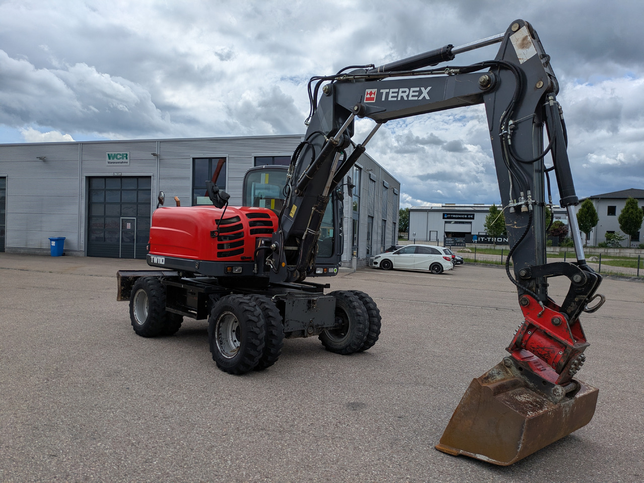 TEREX TW110 Mobilbagger Powertilt Rußpartikelfilter - Mobiele graafmachine: afbeelding 4 TEREX TW110 Mobilbagger Powertilt Rußpartikelfilter - Mobiele graafmachine: afbeelding 4
