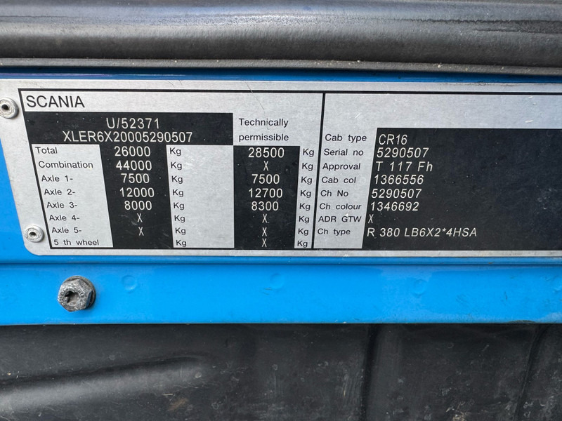 Tankwagen Scania R 380 Tank / 6X2 / Manual / Euro 5 / 19.000 Liter / Belgium Truck: afbeelding 20