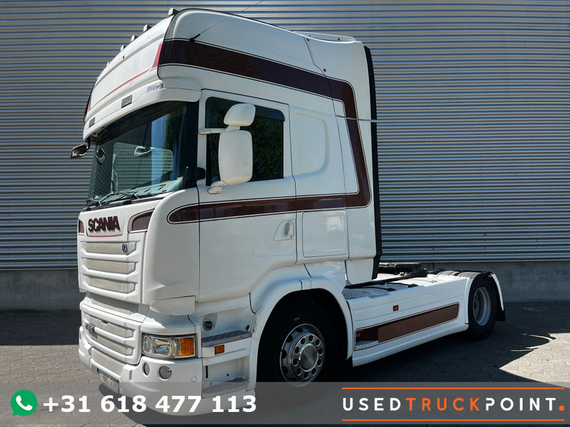 Scania R 410 / Topline / Retarder / Roof Klima / TUV: 7-2025 / Belgium truck - Trekker: afbeelding 1 Scania R 410 / Topline / Retarder / Roof Klima / TUV: 7-2025 / Belgium truck - Trekker: afbeelding 1
