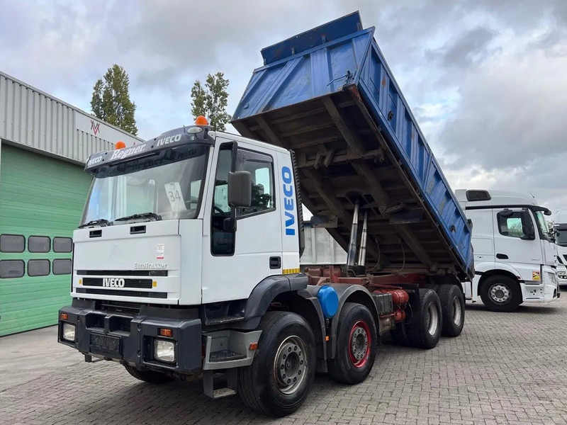 Iveco Eurotrakker 340E37 8x4, Manual injection, STEEL DUMPER, FULL SPRING - Kipper vrachtwagen: afbeelding 1 Iveco Eurotrakker 340E37 8x4, Manual injection, STEEL DUMPER, FULL SPRING - Kipper vrachtwagen: afbeelding 1