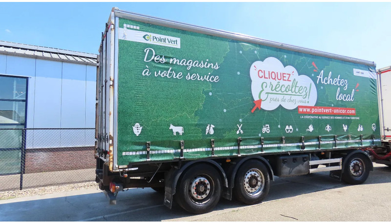 Lecitrailer 27000 kg! Liftaxel, 3 axel BPW, Edscha - Aanhangwagen met huif: afbeelding 3 Lecitrailer 27000 kg! Liftaxel, 3 axel BPW, Edscha - Aanhangwagen met huif: afbeelding 3