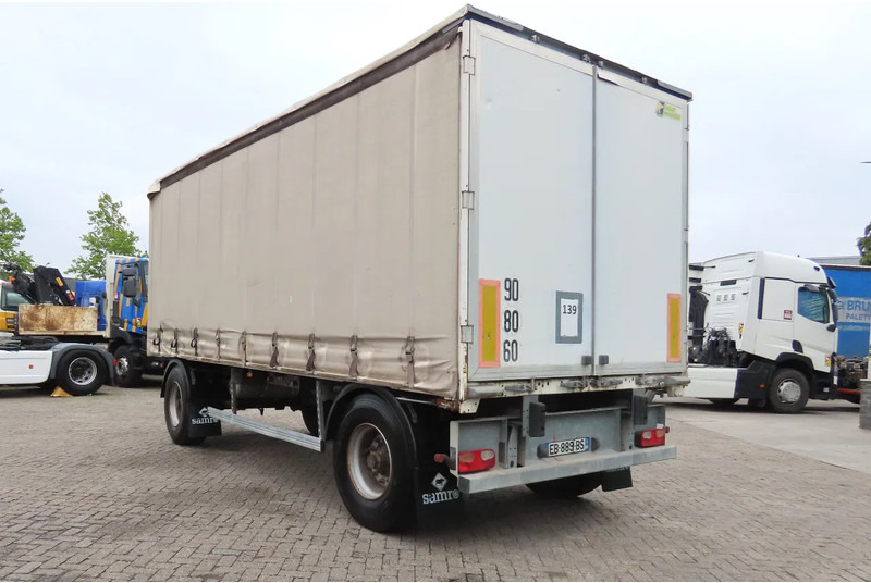 Samro bj 2020 opbouw! disc BPW ECO, WHEELBASE 4,33 - Aanhangwagen met huif: afbeelding 1 Samro bj 2020 opbouw! disc BPW ECO, WHEELBASE 4,33 - Aanhangwagen met huif: afbeelding 1