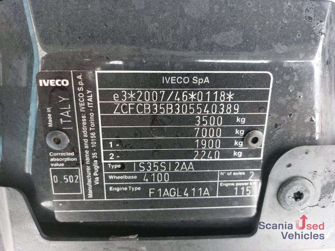 IVECO 35 C 16 Koffer Ladebordwand - Bestelwagen gesloten laadbak: afbeelding 4 IVECO 35 C 16 Koffer Ladebordwand - Bestelwagen gesloten laadbak: afbeelding 4