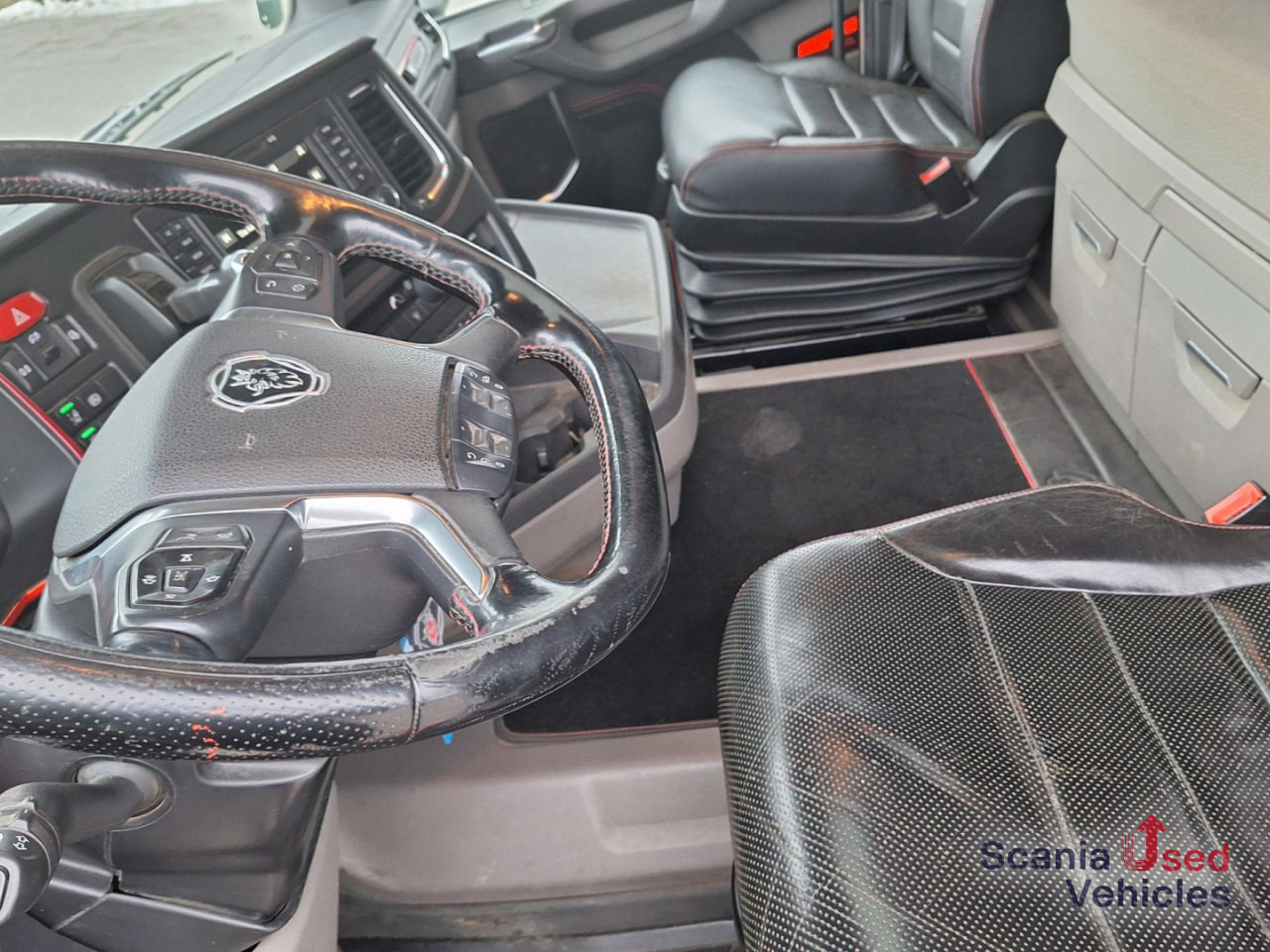 SCANIA R 580 B6x4NB+Epsilon M12 Z - Houttransport, Kraanwagen: afbeelding 5 SCANIA R 580 B6x4NB+Epsilon M12 Z - Houttransport, Kraanwagen: afbeelding 5