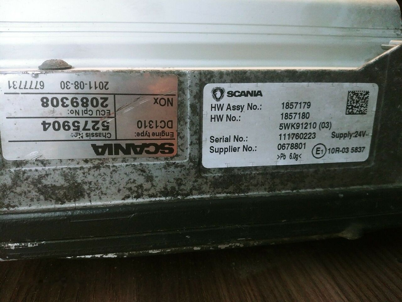 ECU voor Vrachtwagen Scania ECU ENGINE DT1217 DC1215 DC1222 DC1213 DC1218 DC1310: afbeelding 6
