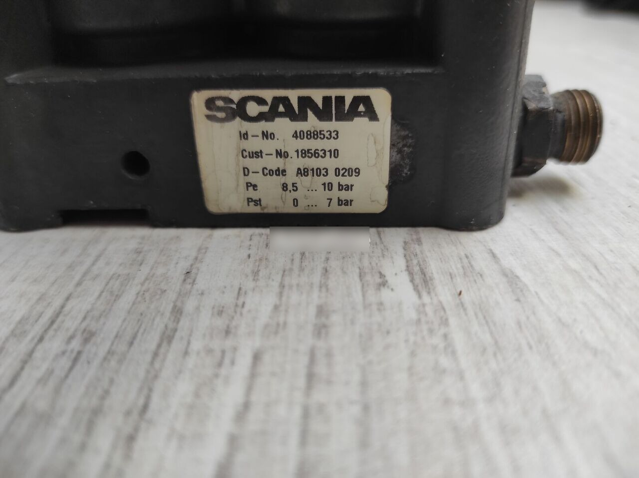 Klep voor Vrachtwagen Scania EGR VALVE: afbeelding 6
