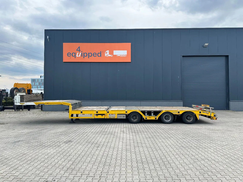 Broshuis 3-assige dieplader, wielkuilen, 4,1m uitschuifbaar, stuuras - Dieplader oplegger: afbeelding 4 Broshuis 3-assige dieplader, wielkuilen, 4,1m uitschuifbaar, stuuras - Dieplader oplegger: afbeelding 4